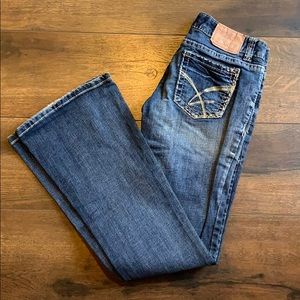 Amethyst Flare Jeans; Size 3